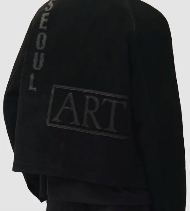 Leather Panel Jacket