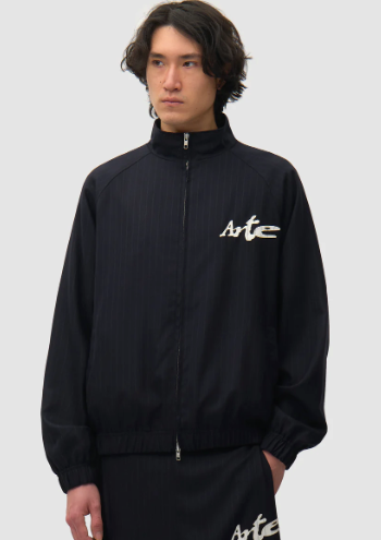 Fine Stripe Windbreaker