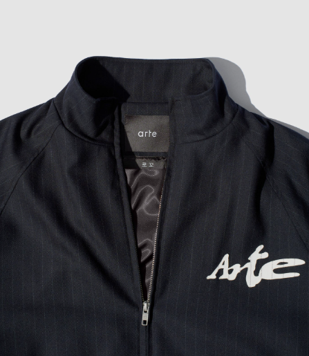 Fine Stripe Windbreaker
