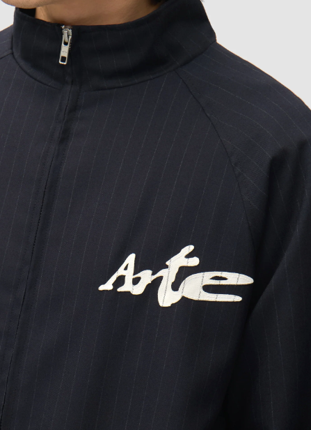 Fine Stripe Windbreaker