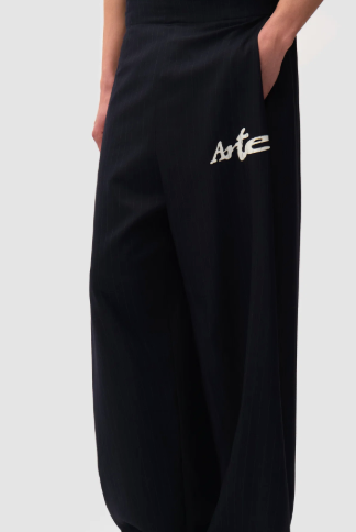 Fine Stripe Track Pants