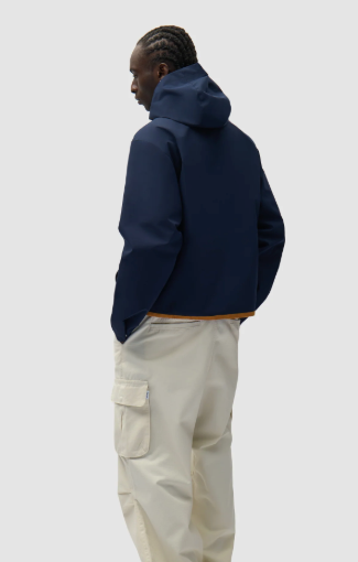Contrast Zip Hooded Jacket