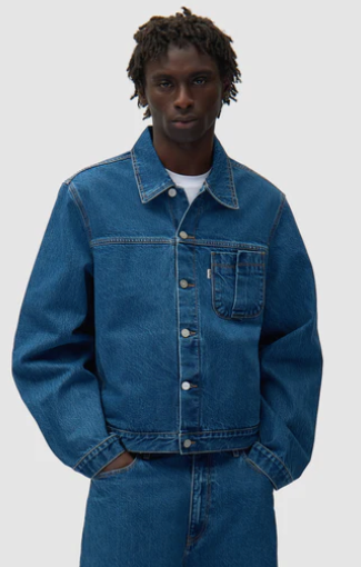 Folded Pocket Denim Jacket