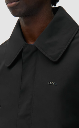 Large Collar Nylon Jacket