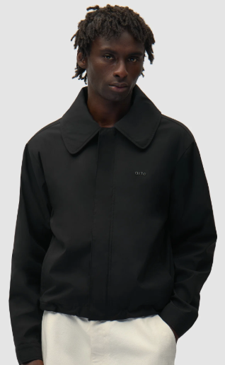 Large Collar Nylon Jacket