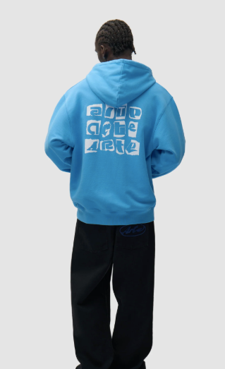 Multicolor Logo Back Hoodie