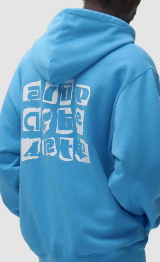 Multicolor Logo Back Hoodie