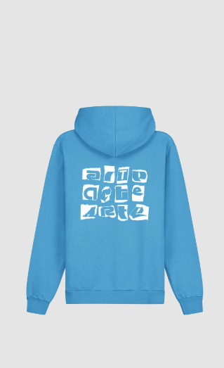 Multicolor Logo Back Hoodie