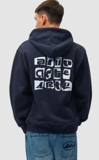 Multicolor Logo Back Hoodie