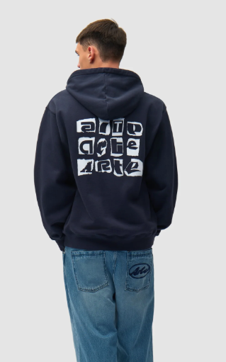Multicolor Logo Back Hoodie