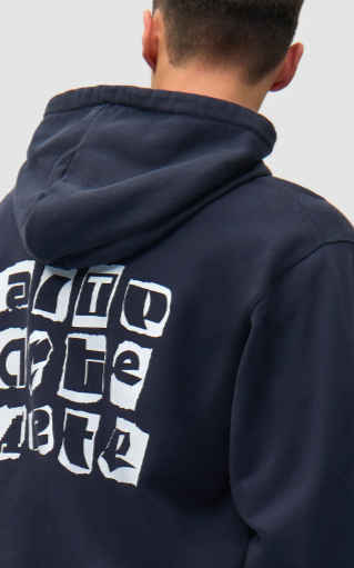 Multicolor Logo Back Hoodie