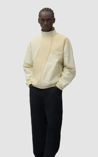 Curved Zip Jacket