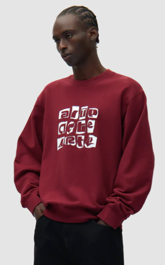 Multi Logo Crewneck Long Sleeve T-Shirt