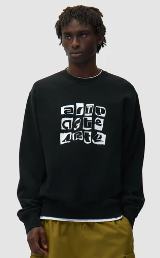 Multi Logo Crewneck Long Sleeve