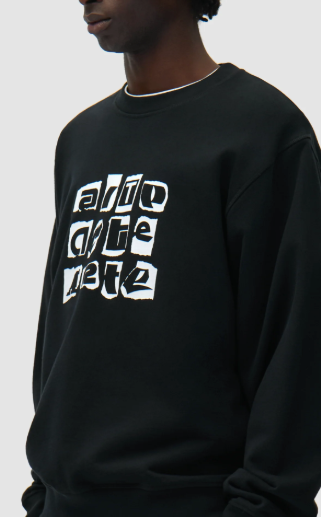 Multi Logo Crewneck Long Sleeve