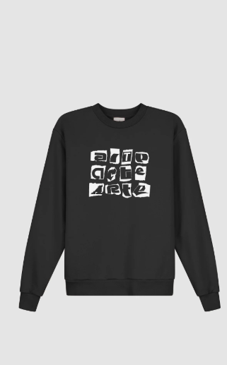 Multi Logo Crewneck Long Sleeve