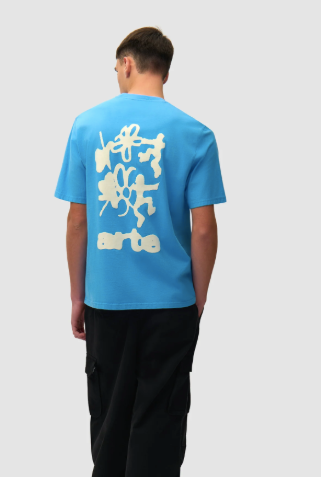 Faded Back Print T-Shirt