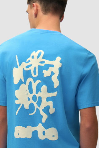 Faded Back Print T-Shirt