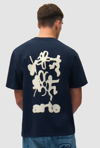 Faded Back Print T-Shirt