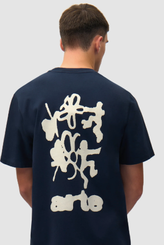 Faded Back Print T-Shirt