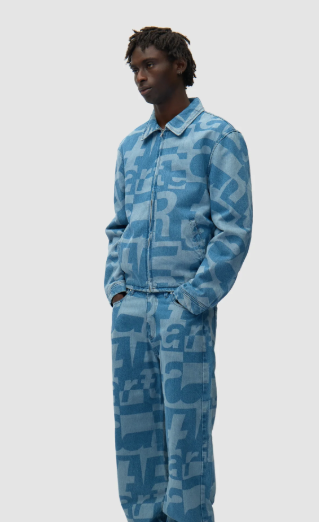 Volledig denim jas