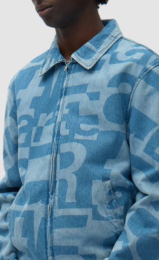 Volledig denim jas