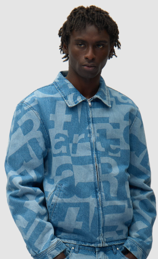 Volledig denim jas