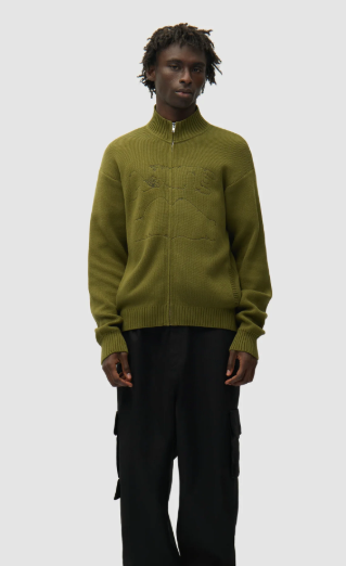 Vest met Diels-kraag