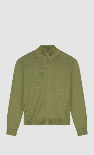 Vest met Diels-kraag