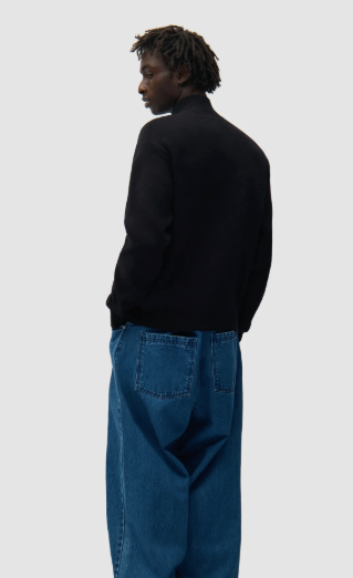 Vest met Diels-kraag