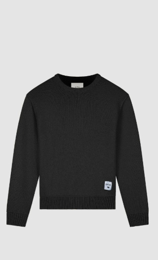 Omkeerbaar gebreid label