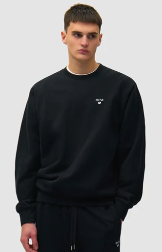 Heart Logo Crewneck T-Shirt