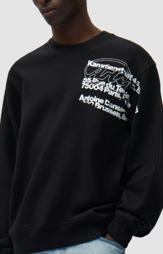 Address Crewneck Sweater