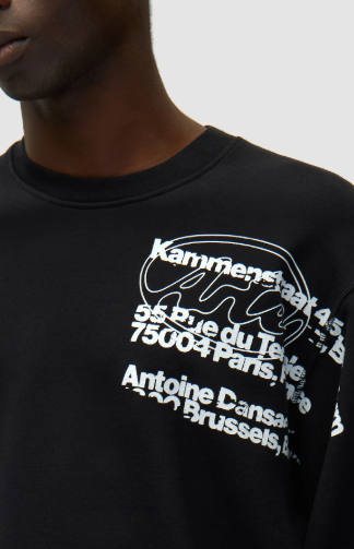Address Crewneck Sweater