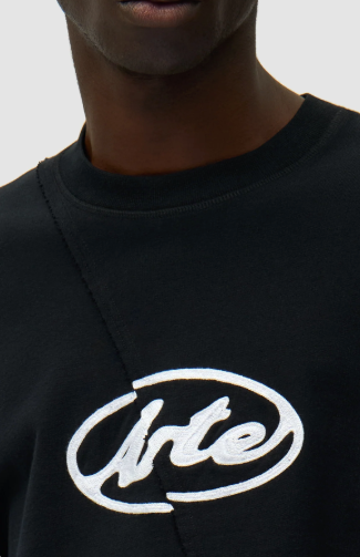 Embroidered Circle Logo Sweater