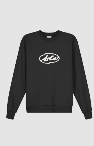 Embroidered Circle Logo Sweater