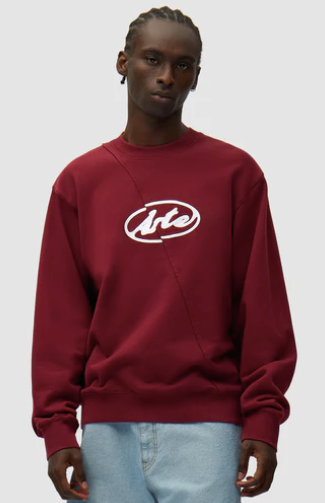 Embroidered Circle Logo Sweater