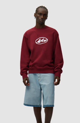 Embroidered Circle Logo Sweater