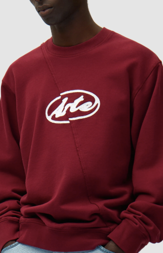 Embroidered Circle Logo Sweater