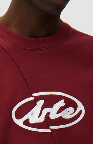 Embroidered Circle Logo Sweater