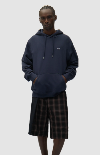 Hoodie met poster op de rug