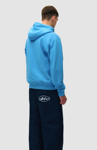 Hoodie met collage-logo