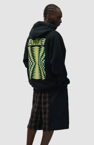 Hoodie Back Abstract