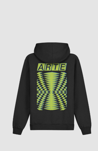 Hoodie Back Abstract