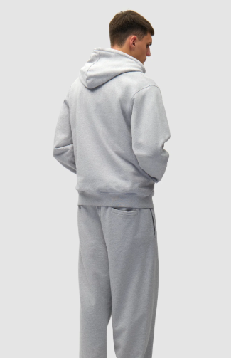 Hoodie met hartvormig logo