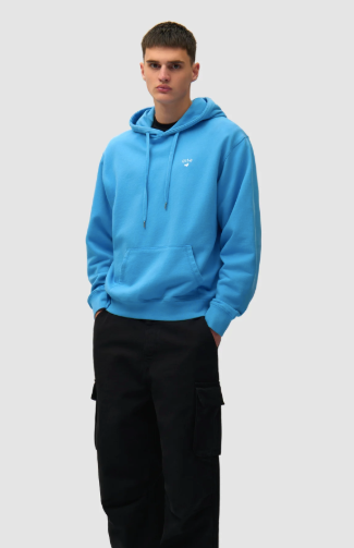 Hoodie met hartvormig logo