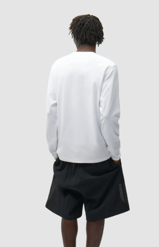 Omkeerbaar label met lange mouwen
