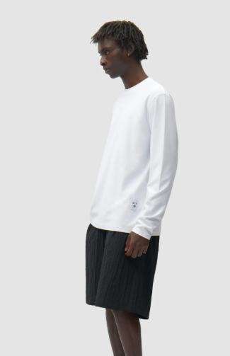 Omkeerbaar label met lange mouwen