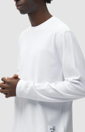 Omkeerbaar label met lange mouwen