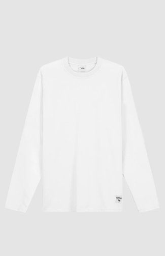 Omkeerbaar label met lange mouwen